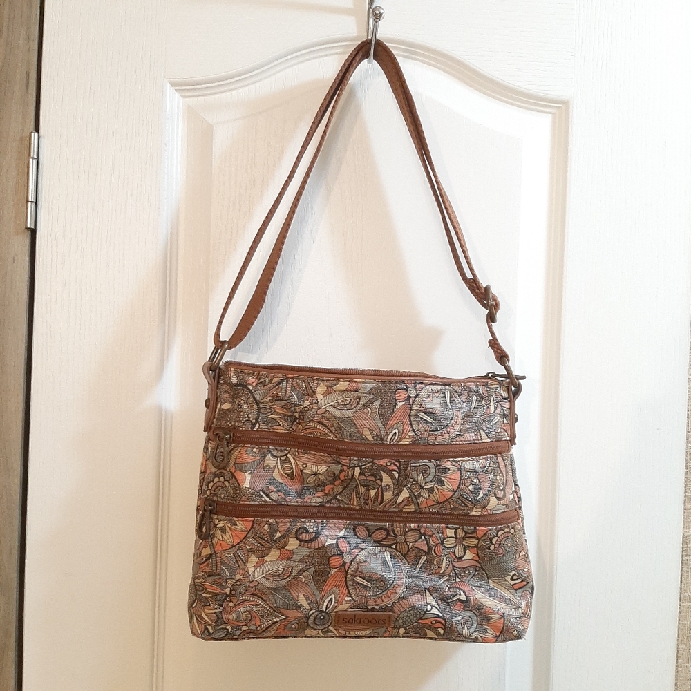 🛍Read Desc 1st Sakroots Artist Circle Flat Crossbody bag Spirit Desert pattern